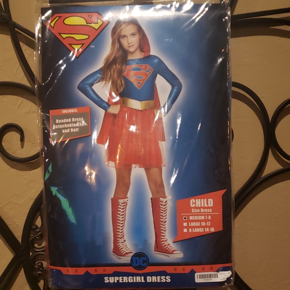 Girls Supergirl Dress